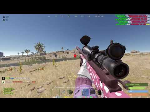 Rust - L96 with 16x Scope 👀 (140m in Head)