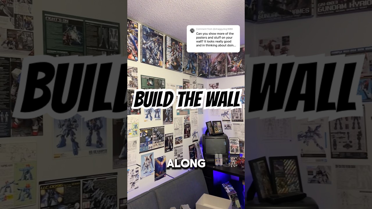 EXPANDING MY #gunpla WALL!🤖