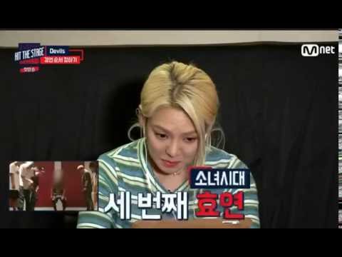 Hit The Stage 힛 더 스테이지 E01 160727 SNSD (Girl's Generation) - Kim Hyoyeon ghost test