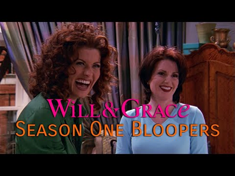Will & Grace Season 1 Bloopers - 4K Upscale using Machine Learning