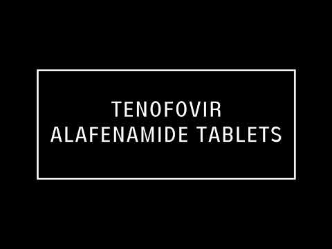 Tenofovir Alafenamide Tablet
