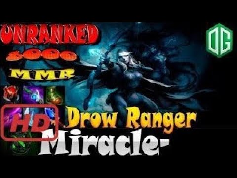 DOTA 2 PRO 2017 | Dota 2 - Miracle- / Drow Ranger 8000 MMR 21 Kills Gameplay - Unranked Match - Do