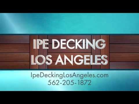 Ipe Decking Los Angeles - What Is Garapa?