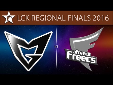 [LoL LCK] SSG vs AFS G4 | 2016 Korea Regional Finals (01.09.2016) - Samsung Galaxy vs Afreeca Freecs