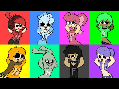 Zero Two Dodging Meme /Alphabet Lore Humanized /Alphabet Lore Transform Animation Complete Edition