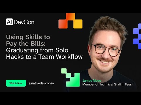 Using skills to pay the bills: graduating from solo hacks to a team workflow