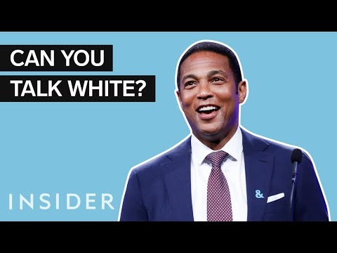 "說白了 "其實是一種東西嗎？ (Is "Talking White" Actually A Thing?)
