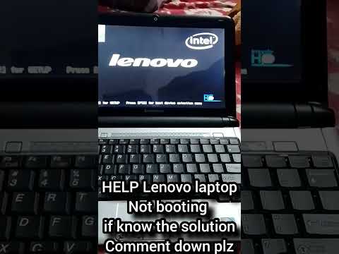 URGENT: Lenovo S-10 won't boot! Help!