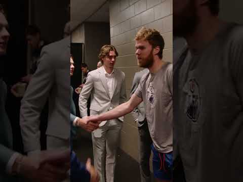 2025 NHL Draft Prospects Meet McDavid & Draisaitl 👀