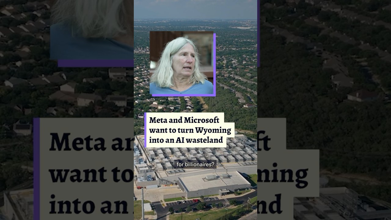 Meta data center contaminated Wyoming town's wastewater system with rare bacteria; senator sold land to Microsoft weeks later