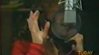 Mariah Carey singing/recording Can&#39;t Let Go in Studio 1991