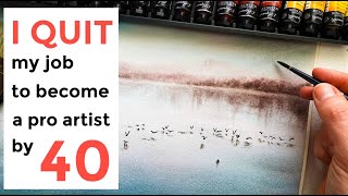 Becoming a Full-Time Artist at 40