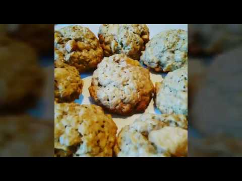 ОВСЯНОЕ ПЕЧЕНЬЕ С ЯБЛОКОМ РЕЦЕПТ ЗА 15 МИНУТ