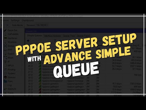 My PPPOE Server Setup 2021 + Advance Simple Queue [Tagalog]
