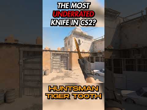 THE MOST UNDERRATED KNIFE IN CS2? - Huntsman Knife Tiger Tooth 🔥🐅