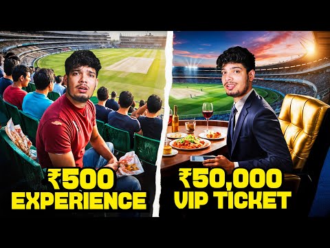 ₹500 vs ₹50,000 IPL Ticket Experience