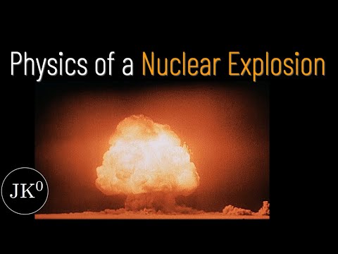 Physics of a nuclear explosion