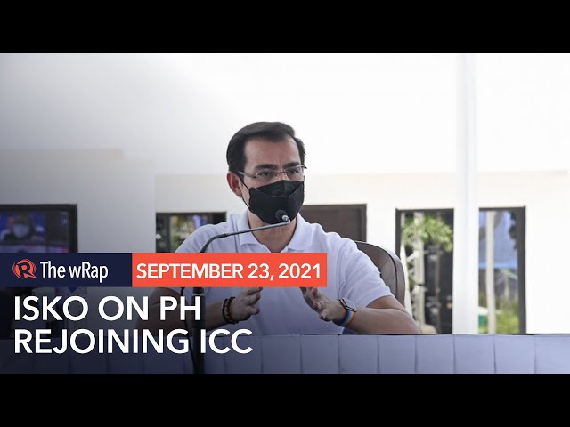 Isko Moreno terbuka bagi Filipina untuk bergabung kembali dengan ICC di bawah pengawasannya Isko Moreno terbuka bagi Filipina untuk bergabung kembali dengan ICC di bawah pengawasannya