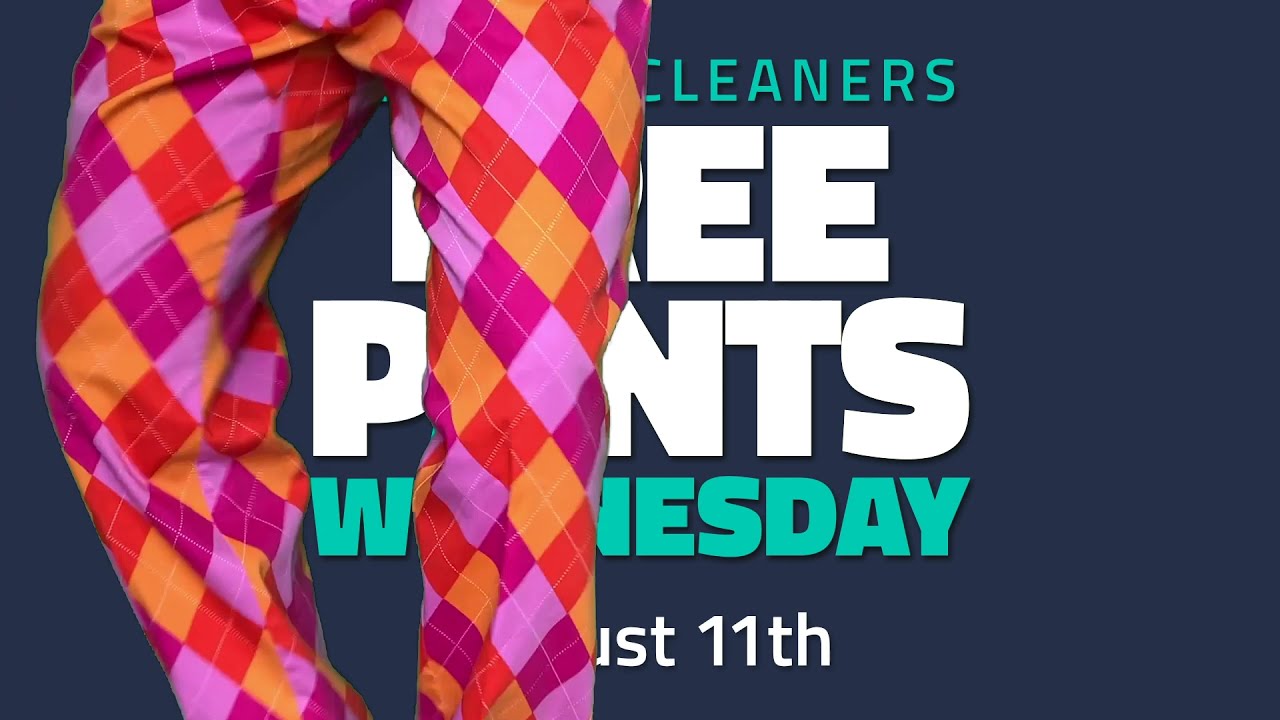 FREE Pants Wednesday - August 11, 2021