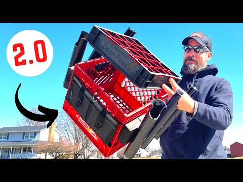 The Ultimate DIY Kayak Crate With 6 Rod Holders (2.0)