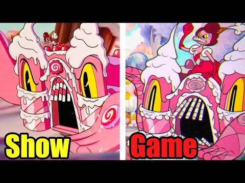 Cuphead Show Season 2 vs Cuphead Game Boss Comparison