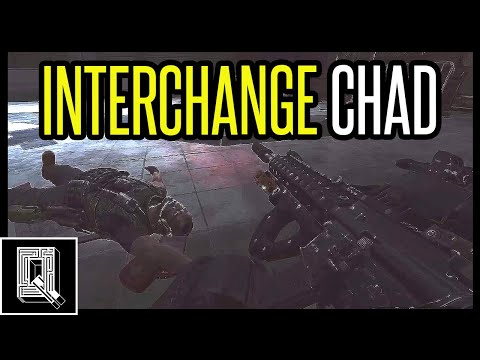 DID HE RUN INTO MY NADE?! THE INTERCHANGE CHAD!! - Escape From Tarkov PVP Gameplay Highlights