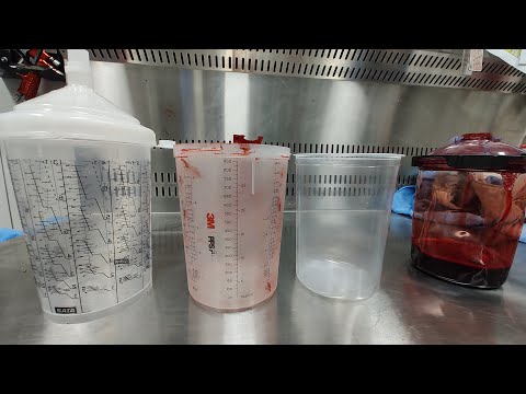 SATA RPS VS PPS2 Disposable Mixing Paint Cups