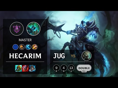Hecarim Jungle vs Rengar - EUW Master Patch 11.1