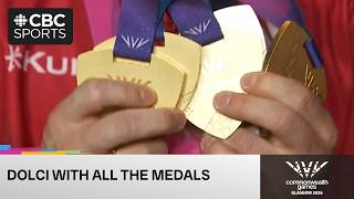 Félix Dolci's Commonwealth Games ends with 'a nice little collection'
