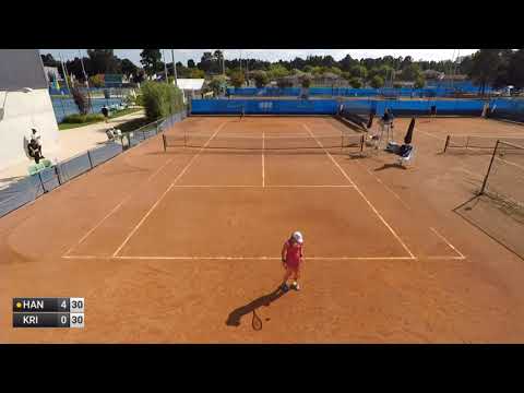 (2)Nagi Hanatani v. Milan Krish - singles - W60 CANBERRA