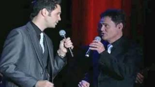 David Osmond &amp; Donny Osmond sing at The Dinner Of Champions
