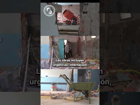 🏥💙 El Hospital Central no está abandonado. Está en proceso.