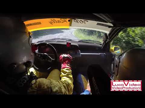 Cameracar Rally di Salsomaggiore 2018 Comini-Gravaghi Clio W A7 3°di classe - PS6