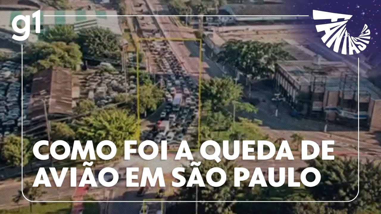 Imagens, áudios e relatos de sobreviventes reconstituem tragédia de avião em SP | Fantástico