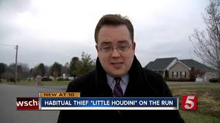 Man known as ‘Little Houdini’ accused of more thefts