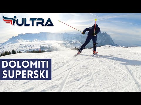 DOLOMITI SUPERSKI TOUR Ep. 1 - La Bullaccia, Alpe di Siusi - Alpine skiing with Peter Fill - ICAR...