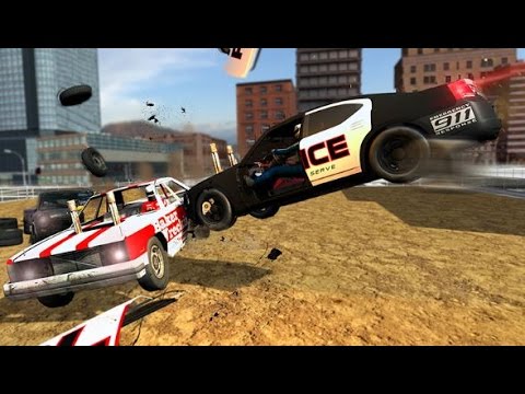 Police Demolition Derby Racing ( Android Gameplay )