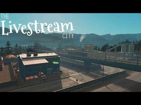 Elevated Industrial Tramlines! Expanding The 2021 Tutorial City Livestream