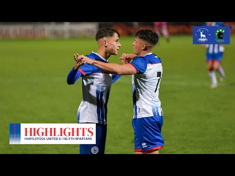 🏆 Pools progress in FA Youth Cup | Hartlepool United 5-1 Blyth Spartans