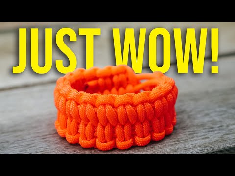 This Is The BEST Paracord Survival Bracelet PERIOD.