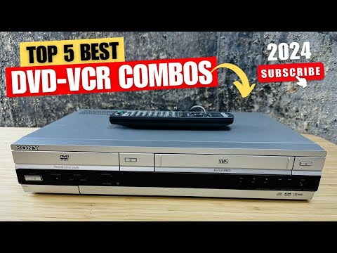 New Dvd Vhs Combo Player
