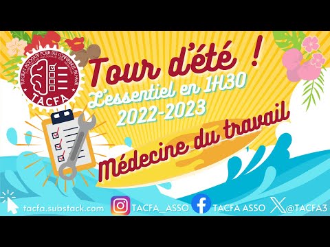 Tour d'été 2023 - Médecine du travail