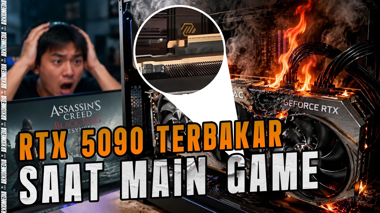 🔴 Live Stream #358 Lagi Main Game, RTX 5090 Tiba-Tiba Rusak Total!