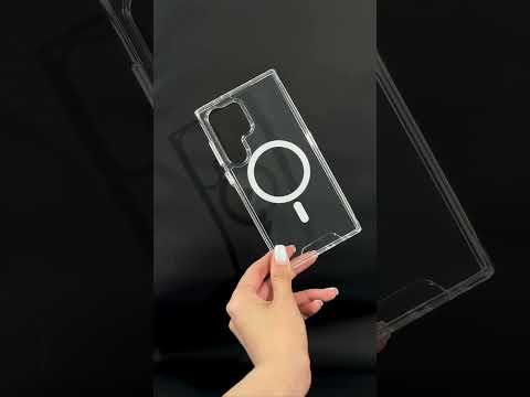 Чехол для Samsung Galaxy S23 Plus (S916) / S23+ прозрачный силиконовый, MagSafe, противоударный - фото 1 - id-p2308610709
