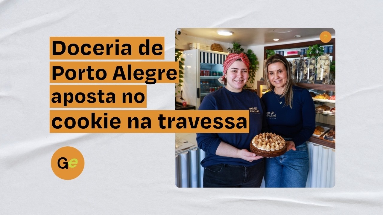 Doceria de Porto Alegre aposta no cookie na travessa