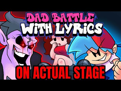 [Reverb] Dad Battle with lyrics by RecD but it's sung on actual stage