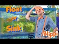 Blippi Sinkor Float Part 3 Blippi Learn With Blippi Funny Videos Songs