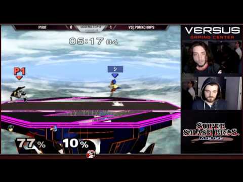 Versus Melee Weekly 2/14/16 -Losers Finals- Prof (Sheik, Marth) vs VS|PorkChops (Falco)