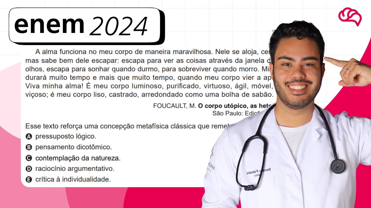Resolução em Vídeo — Questão 55 ENEM 2024