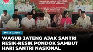 Deputy Governor Taj Yasin Invites Santri to Ro'an Ahead of Santri Day